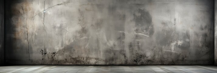 Room Empty Cement Floor Gray Concrete , Banner Image For Website, Background abstract , Desktop Wallpaper