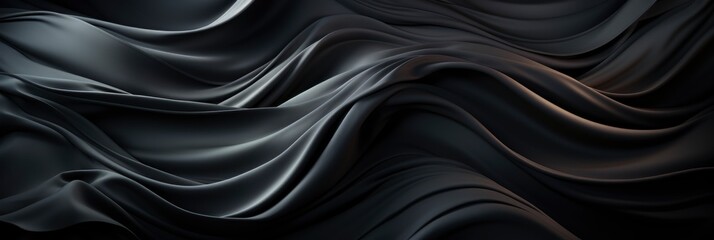 Wavy Dark Gray Texture Reworked Close , Banner Image For Website, Background abstract , Desktop Wallpaper