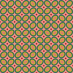 Floral shapes Seamless pattern tile repeat patterns surface design textile design for fabric and digital paper background	