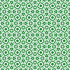 Geometrical green shapes Seamless pattern tile repeat patterns surface design textile design for fabric and digital paper background	