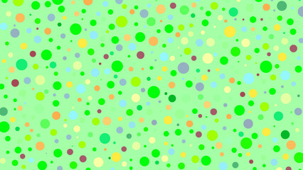 colorful background with circles