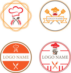 Cooking, cuisine, cookery logo. Restaurant, icon, Vector illustration.