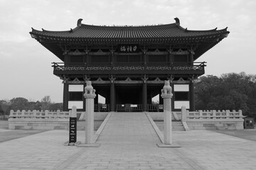 Fototapeta premium Gyeongju, South Korea - November 20 2022 
