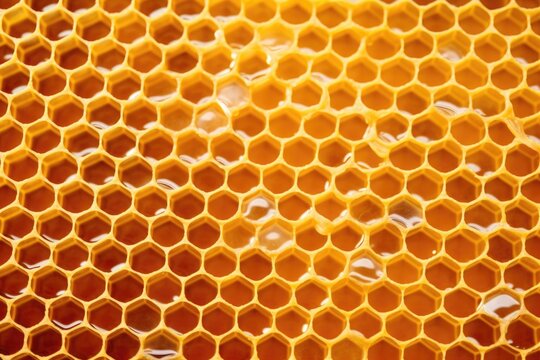 honeycomb pattern close-up