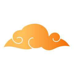 Chinese Cloud Element Vector Illustration