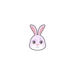 cute rabbit element head set decorative