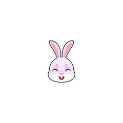 cute rabbit element head set bunny