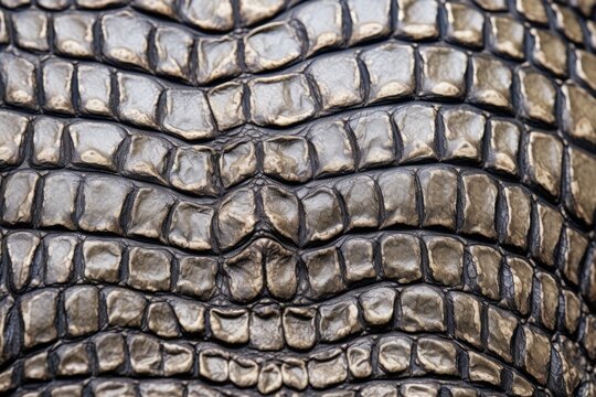 detailed picture of an alligators scaly skin