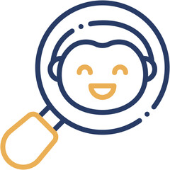 Vector Icon Search, Magnifying Glass, Zoom, Tool, SEO And Web, Loupe