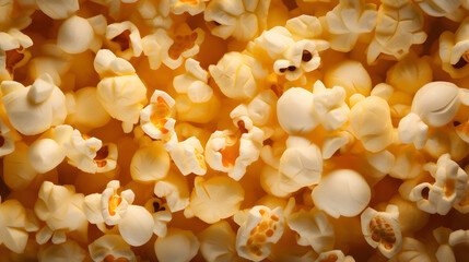 Palomitas de maiz textura fondo completo