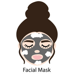 Facial Face Mask, Face Mask, Self love, Self care, Skin care