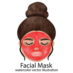 Facial Face Mask, Face Mask, Self love, Self care, Skin care