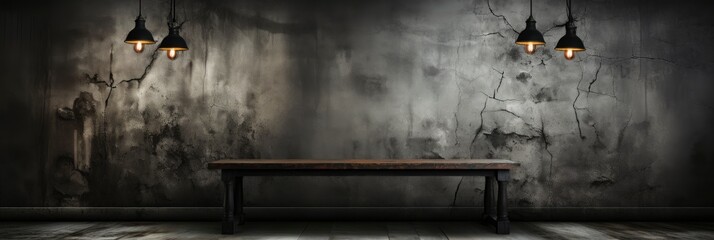 Black Dark Gray Abstract Cement Wall , Banner Image For Website, Background abstract , Desktop Wallpaper