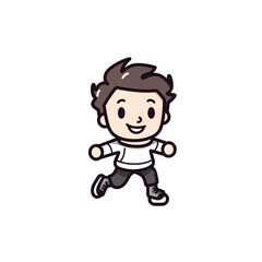 child with ice skating
