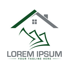 Fototapeta premium Real Estate Logo Design Creative and Modern Logo Design