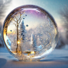 crystal ball in the water generative ai