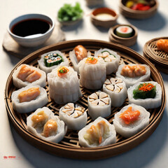 dimsum food photography generative ai