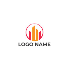 Free vector gradient accounting logo template