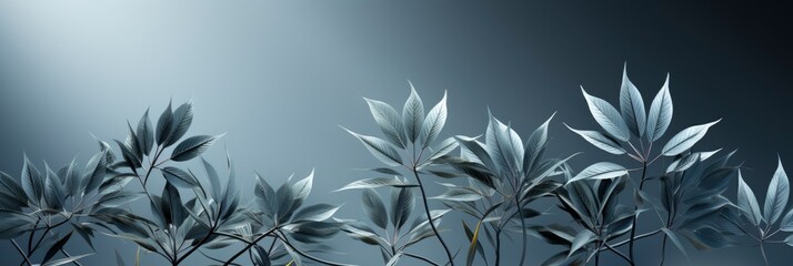 Abstract Shadow Blur Background Gray Leaves , Banner Image For Website, Background abstract , Desktop Wallpaper