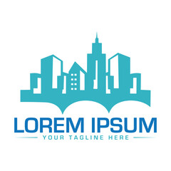 Fototapeta premium Real Estate Logo Design Creative and Modern Logo Design