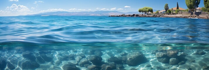 Beautiful Clear Sea Turkey , Banner Image For Website, Background abstract , Desktop Wallpaper