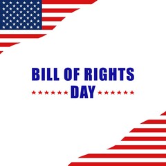 This illustration design is perfect for celebrating Bill Of Rights Day on December 15. It’s also suitable for social media template.