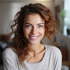 Naklejka premium portrait of a woman