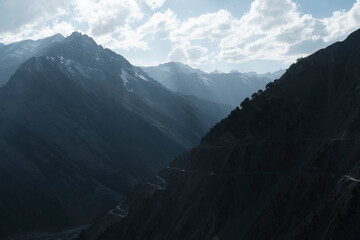 Zoji la pass is one of the most dangerous road in the world. the road is very narrow so if two truck meet each other, it will be a problem. But this road has amazing view because of the himalayas