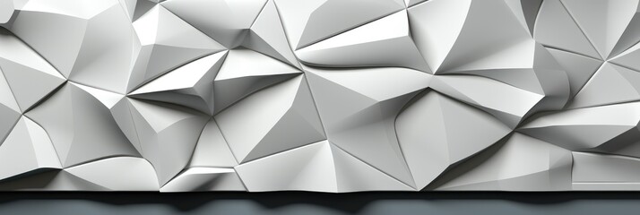 Abstract Background Polygons On White , Banner Image For Website, Background abstract , Desktop Wallpaper