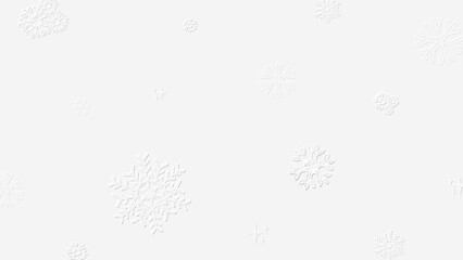 christmas background with snowflakes - obrazy, fototapety, plakaty
