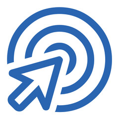 Fototapeta na wymiar illustration of a icon target