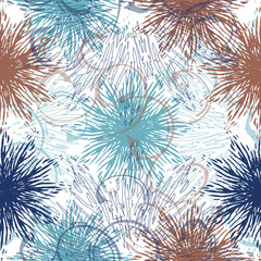  Collage contemporary seamless pattern.