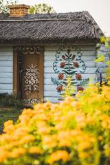 Zalipie - Polish colourful village, traditional folk culture, Poland