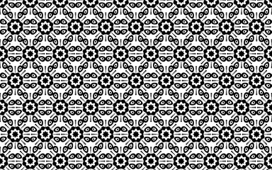 black and white, Decorative Pattern Black and White 010 JPG