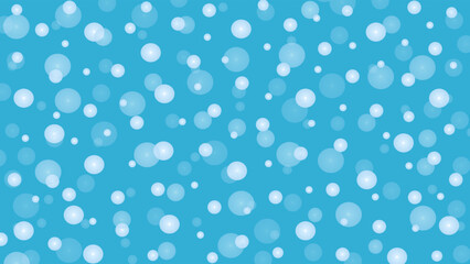 Blue and white water drops background