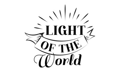 Christian Faith, Typography for print or use as poster, card, flyer or T Shirt