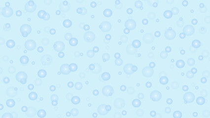 Blue and white water drops background