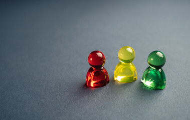 Leaders and negotiations. Sign the contract. Come to a consensus. Cooperation instead of...