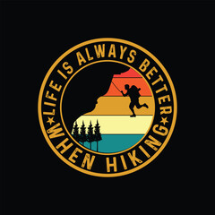 life is always better when hiking