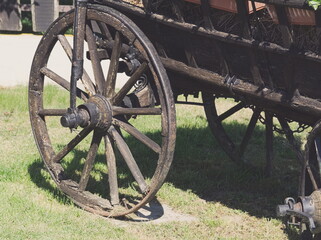 Hay Cart Closeup