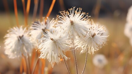 Dense growth of Ambrosia Trifida flowers causing Hay Fever in wasteland