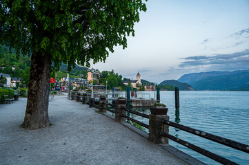 Promenade in St. Wolfgang im Salzkammergut