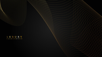 Abstract glowing wave lines background. Dynamic wave pattern. Modern gradient wavy lines. Futuristic technology concept. Suit for poster, banner, brochure, cover, website. Vector illustration