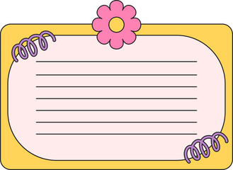 Cute Aesthetic Frame Illustration