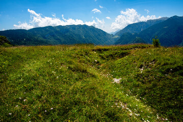 Fototapeta na wymiar 2023 7 16 Folgaria alpine pastures 2.jpg