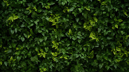 Fototapeta na wymiar Green wall background texture. Generative Ai.