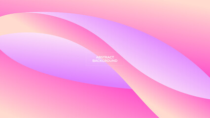 ABSTRACT BACKGROUND WITH GEOMETRIC SHAPES GRADIENT PINK PURPLE SMOOTH LIQUID COLOR DESIGN VECTOR TEMPLATE GOOD FOR MODERN WEBSITE, WALLPAPER, COVER DESIGN