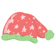 Christmas Hat, Party Hat Illustration