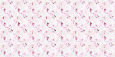 Pink Psychedelic Kaleidoscope. Seamless. Dye