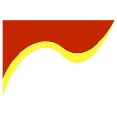 flat wave corner shape estetik